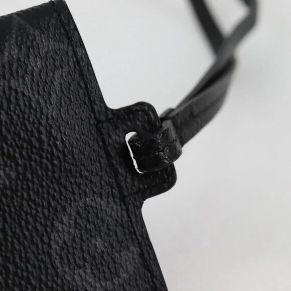 LOUIS VUITTON Monogram Eclipse Porte Cartes On Strap - Picture 12 of 16